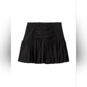 Japaneae Brand Snidel Black Frill Short Skirt
